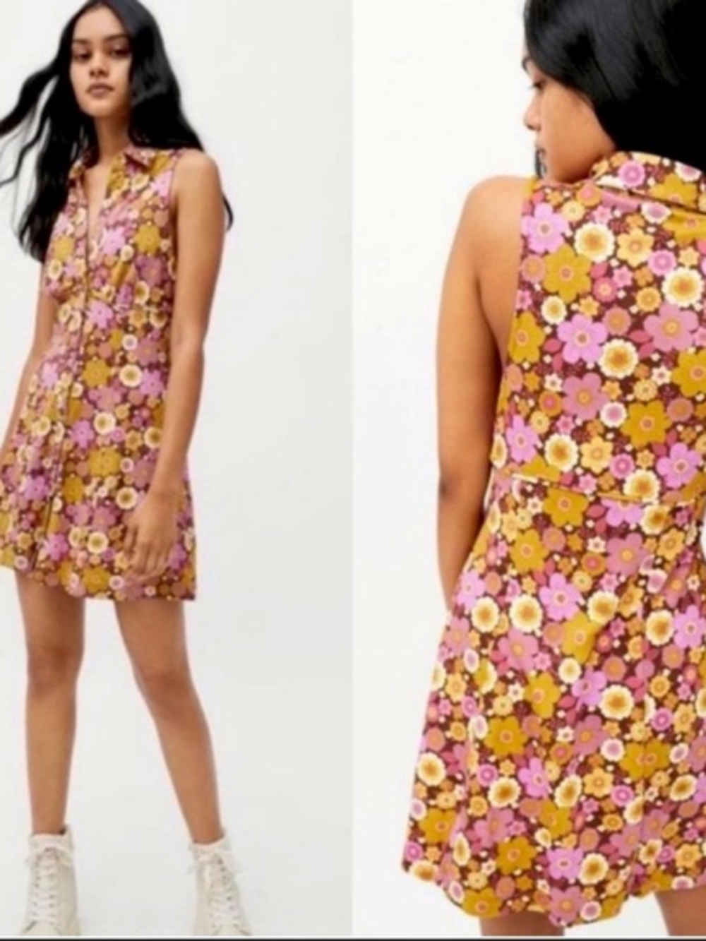 UO Tia Knit Mini Dress